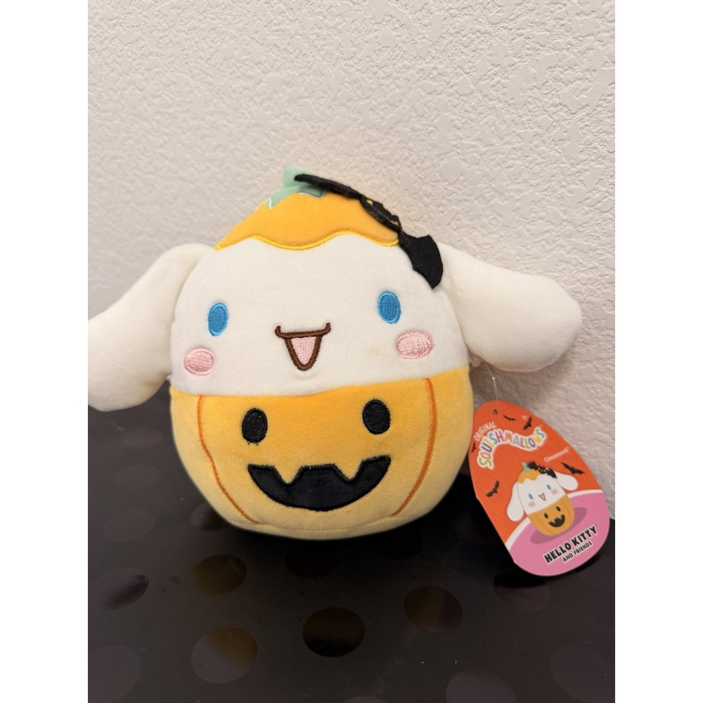 Squishmallow CINNAMOROLL PUMPKIN PLUSH‎ NEW Small Limited Edition